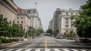 Empty DC City Streets